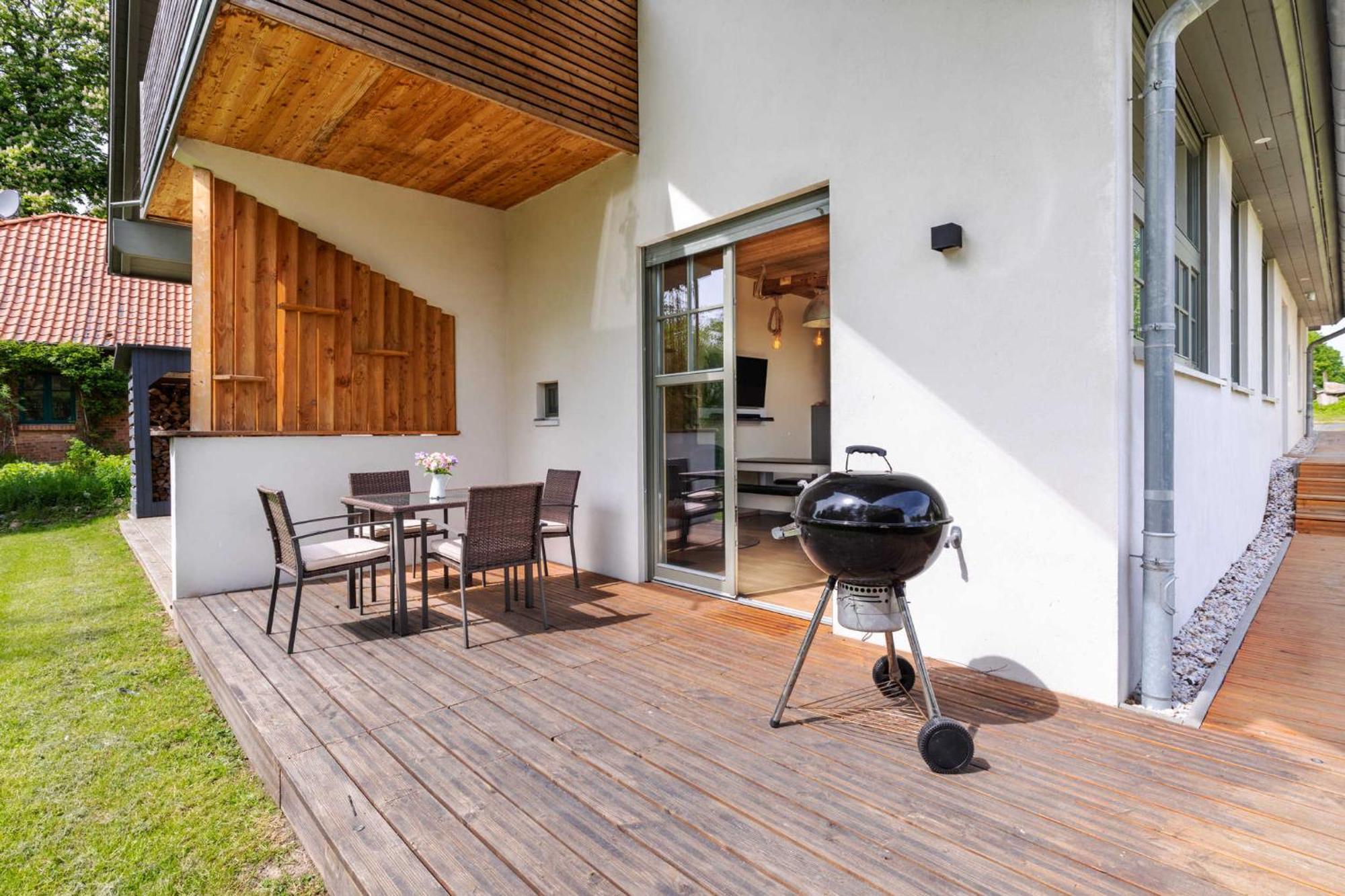 Ferienhaus Sonne Mond Und Sterne B Steffenshagen 외부 사진
